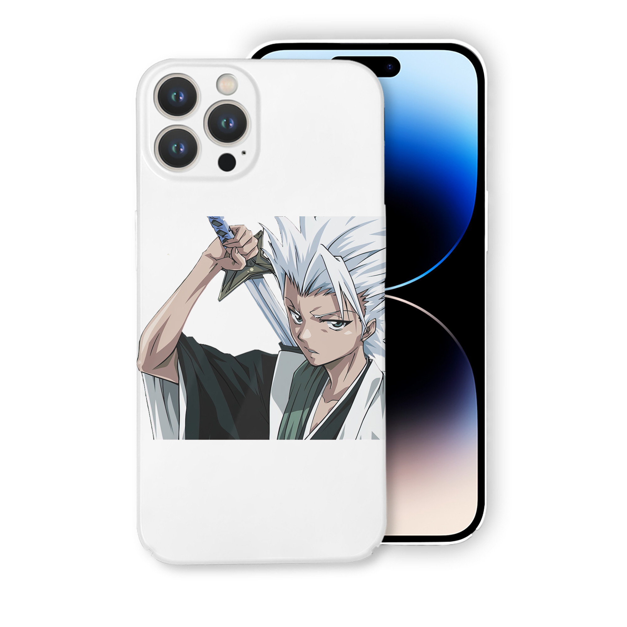 （画像用） ブリーチ 日番谷冬獅郎（ひつがや とうしろう） BLEACH Hitsugaya Toushirou 【iPhone 14シリーズ対応】ハードケース